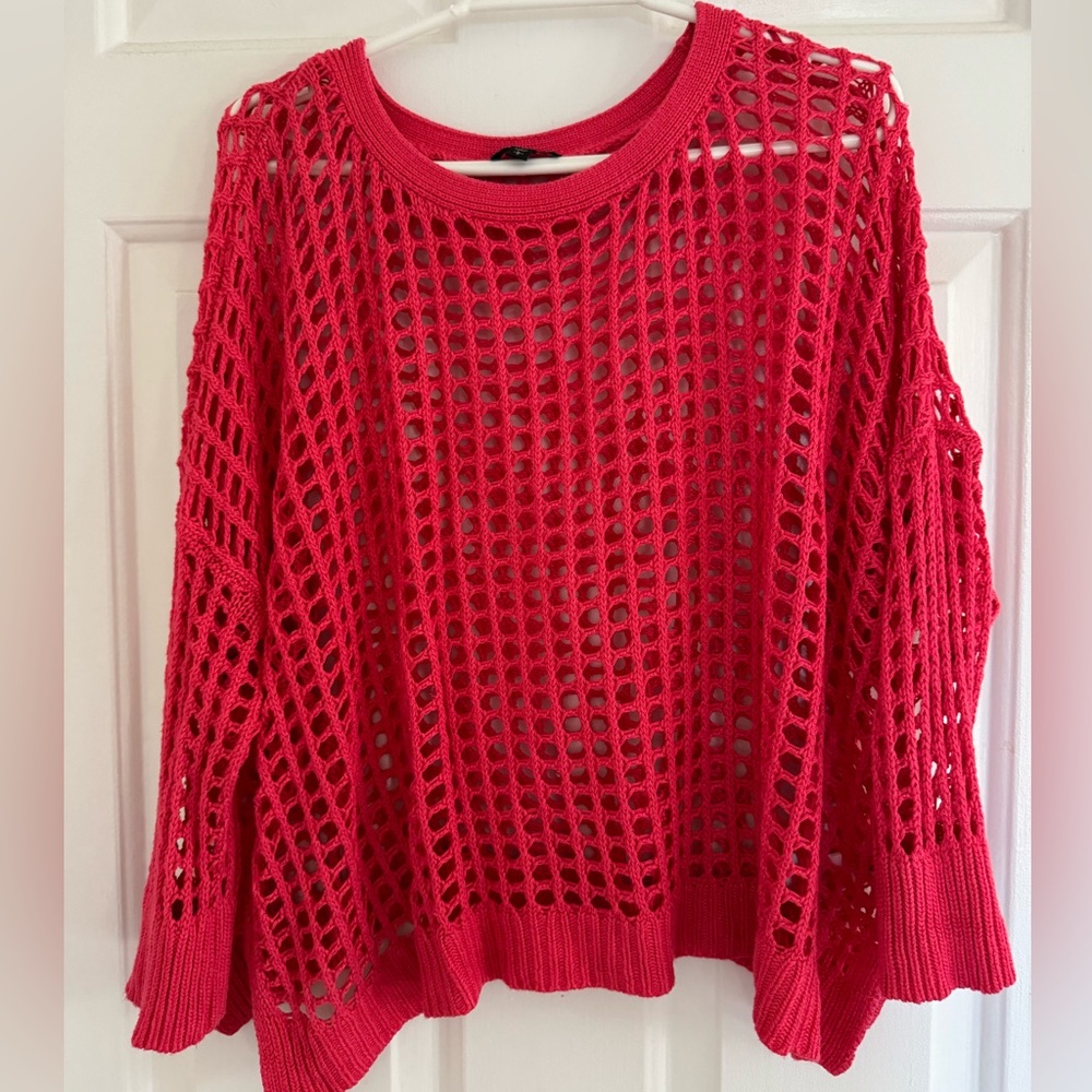 Express Open Stitch Dolman Sleeve Sweater. Size L. EUC